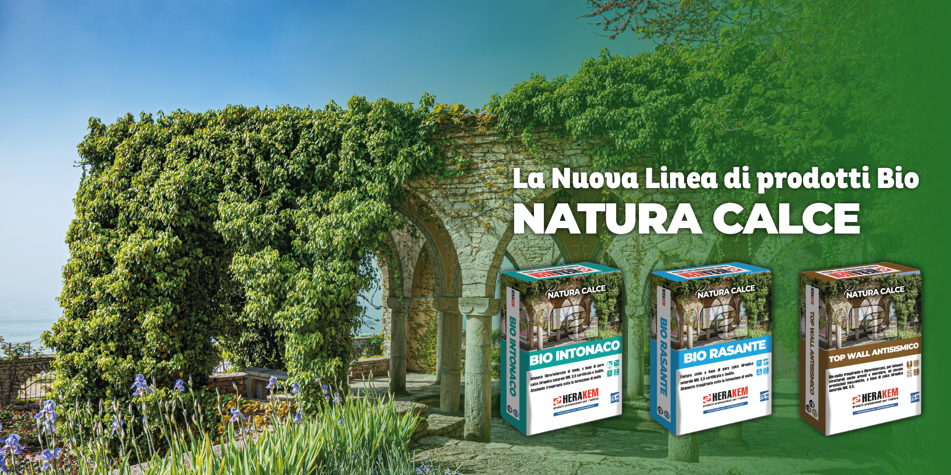 With NHL 3,5 Certified <br />Natural Hydraulic Lime